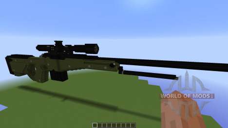 TNT Rifle: Awp для Minecraft