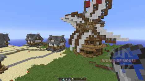 Medieval Village Concept для Minecraft