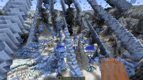 Frozen Hub Promethean Double Build для Minecraft