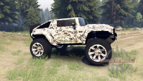 Hummer HX v2.0 для Spin Tires