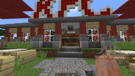 KFC Redstone powered для Minecraft