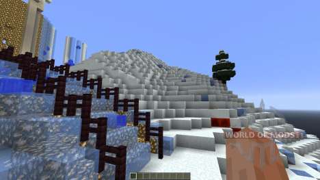 Frozen Elsas Ice Castle для Minecraft