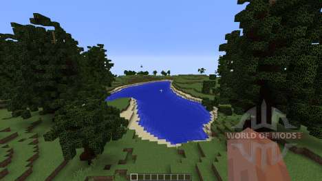 Pine island для Minecraft
