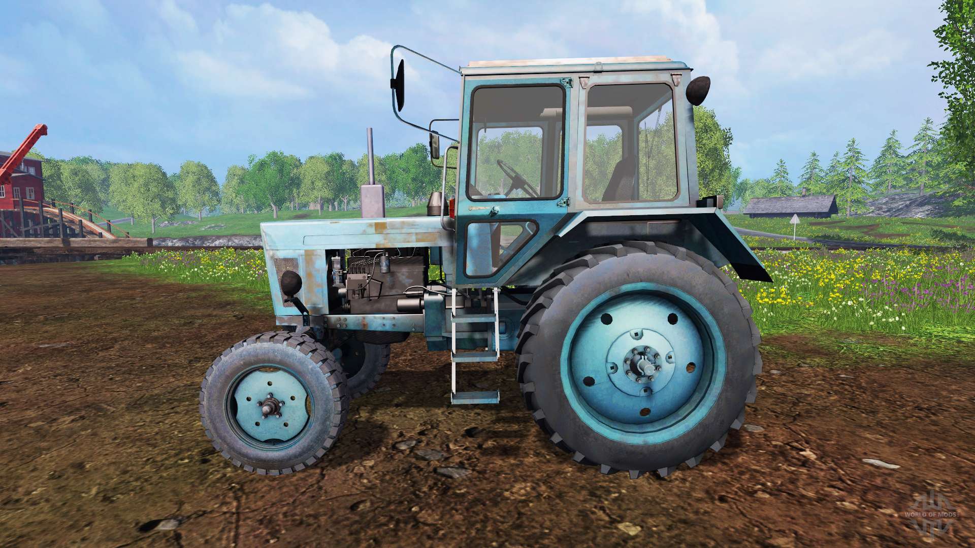 Трактор Мтз-80 Для Игры Фермер Симулятор