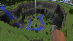 Big Closed Arena in a Dome with souterrains для Minecraft