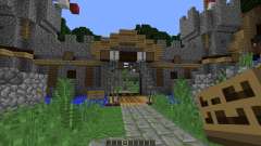 Medieval town для Minecraft