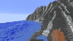 Super realistic mountain для Minecraft