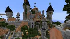 Dianites Fortress Overgrown для Minecraft
