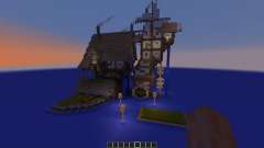 Small Flowing Steampunk Farm для Minecraft