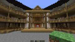 Shakespeares Globe Theatre in London для Minecraft