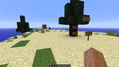 Survival Island STEVE STYLE для Minecraft