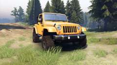 Jeep Wrangler orange для Spin Tires
