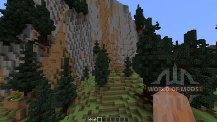 TerraCliff Extreme Terrain для Minecraft