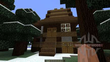 Small winter home для Minecraft