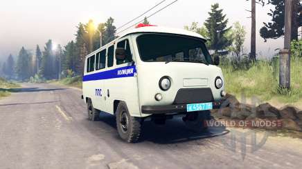 УАЗ-3909 ППС для Spin Tires