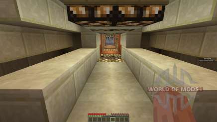 Theater House and minecart renting system для Minecraft