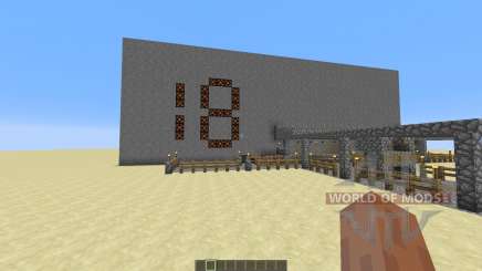 Digital Display Clock для Minecraft