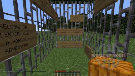 Slender: Suit для Minecraft