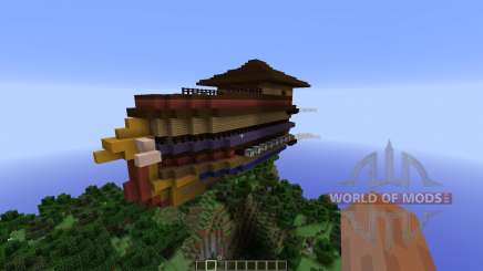 Japanese Airship для Minecraft