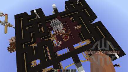 Pacman-Multiplayer new map для Minecraft