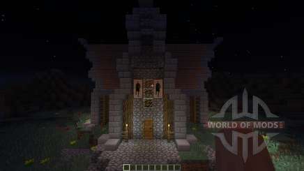 Medevial house для Minecraft