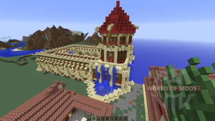 A Small Roman Domus для Minecraft