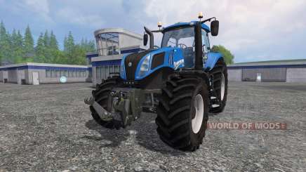 New Holland T8.320 v2.4 для Farming Simulator 2015