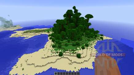 Aero Island Custom Island Landscape для Minecraft