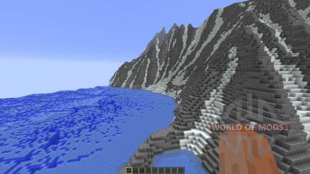 Super realistic mountain для Minecraft