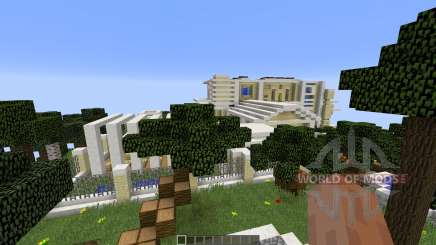 Modern Island Mansion для Minecraft