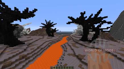 Wasteland of the dragons для Minecraft