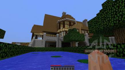 Minecraft map The Mansion для Minecraft