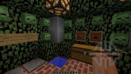 Zombie Survival Map для Minecraft