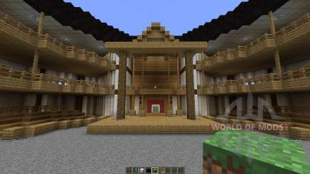 Shakespeares Globe Theatre in London для Minecraft