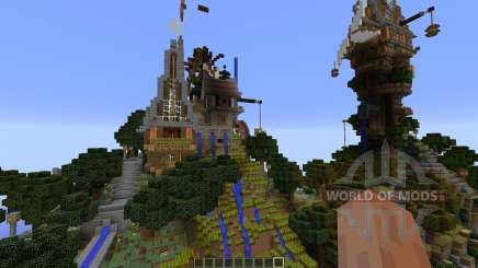 Steampunk ISland для Minecraft