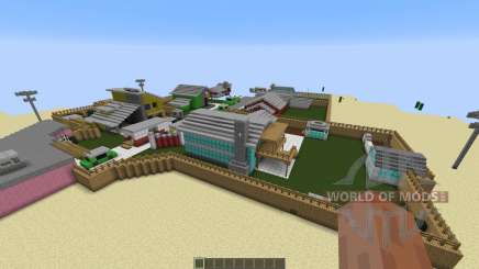 Nuketown Black Ops для Minecraft