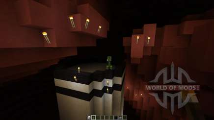 Mars Biome MASSIVE UNDERGROUND CAVES для Minecraft