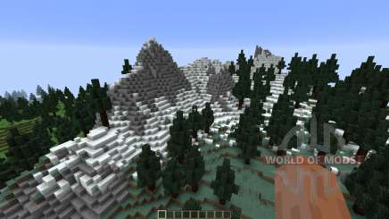 Pine Valley Minecraft Custom Terrain для Minecraft