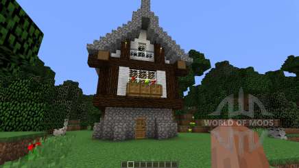 Medieval House map для Minecraft