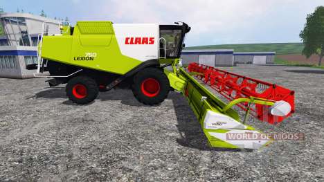 CLAAS Lexion 750 v1.1 для Farming Simulator 2015