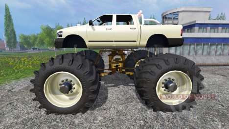 PickUp Monster Truck [super diesel] для Farming Simulator 2015