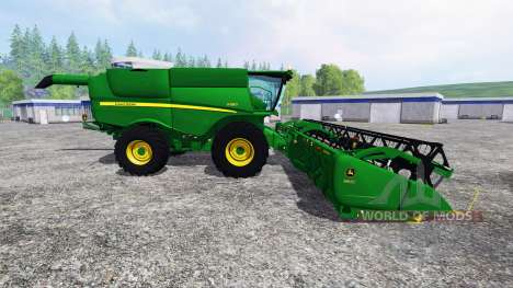 John Deere S680 [TerraTire] для Farming Simulator 2015
