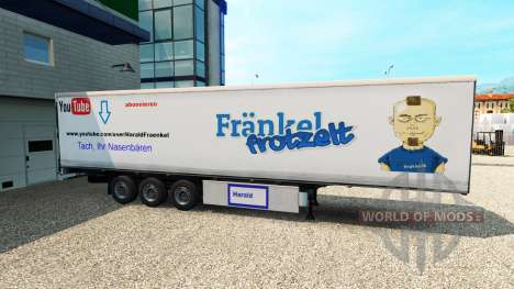 Скин Harald Frankel на полуприцеп для Euro Truck Simulator 2