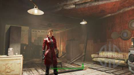 Улучшенное пальто Пайпер для Fallout 4