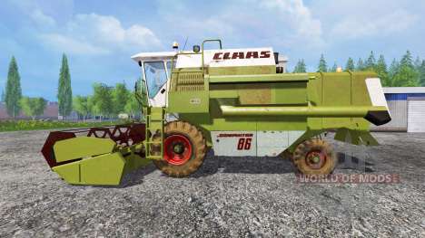CLAAS Dominator 86 для Farming Simulator 2015