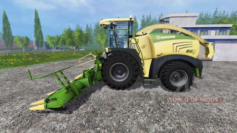 Krone Big X 580 v1.1 для Farming Simulator 2015