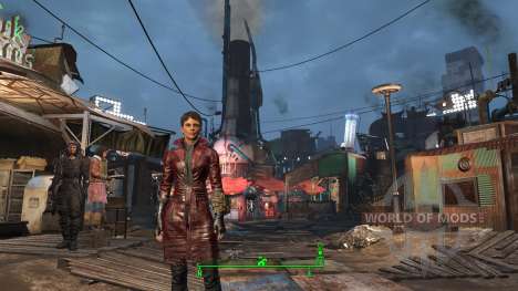 Улучшенное пальто Пайпер для Fallout 4