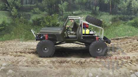 Jeep Wrangler JK8 Crawler [23.10.15] для Spin Tires