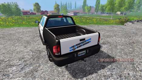PickUp Sheriff для Farming Simulator 2015