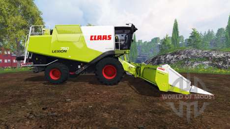 CLAAS Lexion 750 v1.4 для Farming Simulator 2015